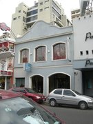 custom leather jacket at Uru Recoleta in Buenos Aires, Argentina