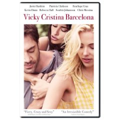 Vicky Cristina Barcelona starring: Penelope Cruz, Scarlett Johansson